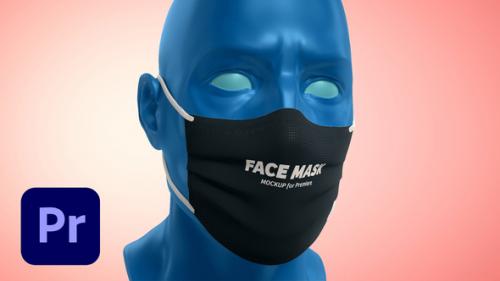 Videohive - Face Mask Animated Mockup Template - Mockup Kit PREMIERE - 34861665 - 34861665