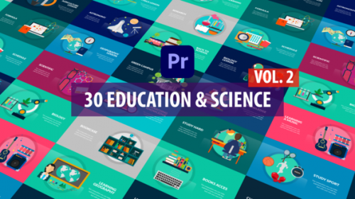 Videohive - Education and Science Vol.2 | Premiere Pro MOGRT - 34868871 - 34868871