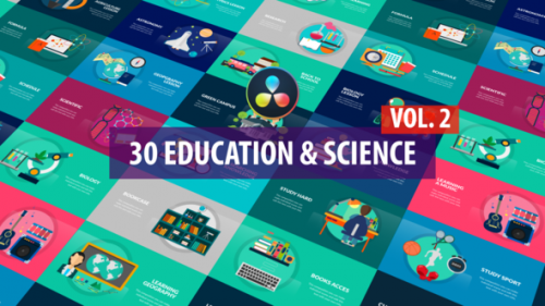 Videohive - Education and Science Vol.2 | DaVinci Resolve - 34869360 - 34869360