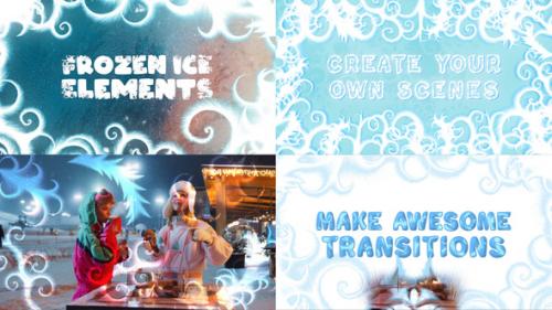 Videohive - Frozen Ice Elements for Premiere Pro MOGRT - 34873143 - 34873143