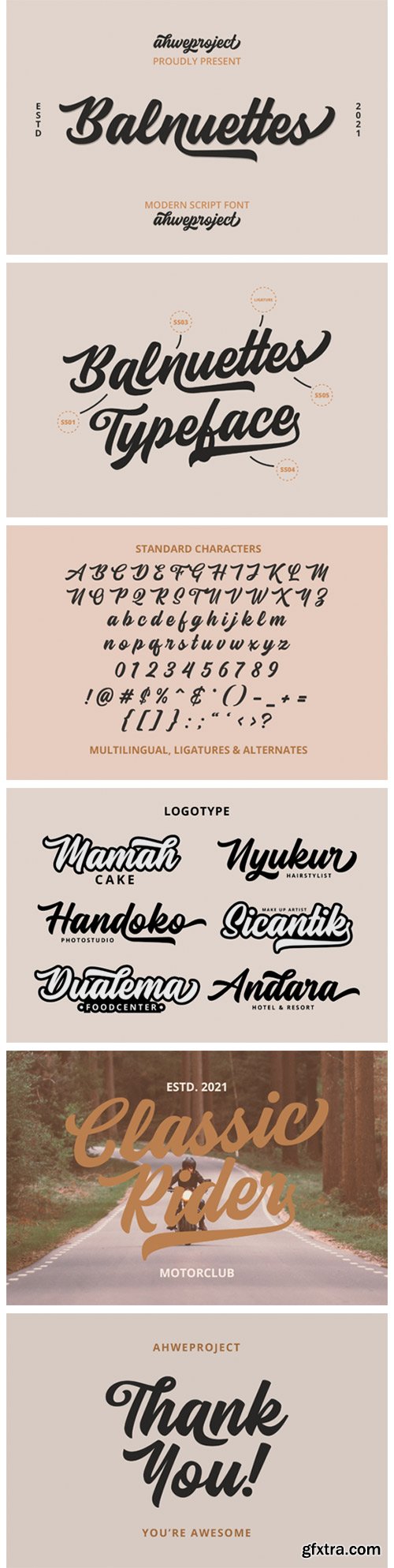 Balnuettes Font