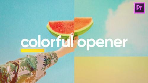 Videohive - Colorful Intro Opener for Premiere Pro - 34895459 - 34895459