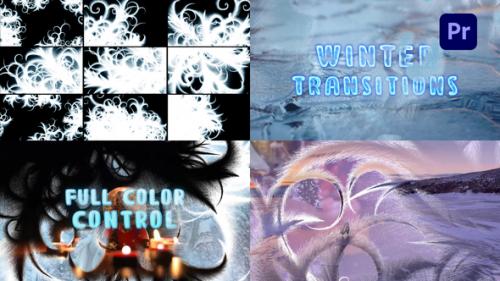 Videohive - Ice Transitions Pack | Premiere Pro MOGRT - 34918131 - 34918131