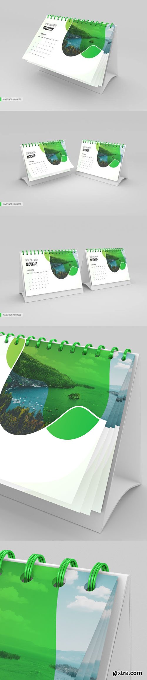 Desk Calendars PSD Mockups Templates