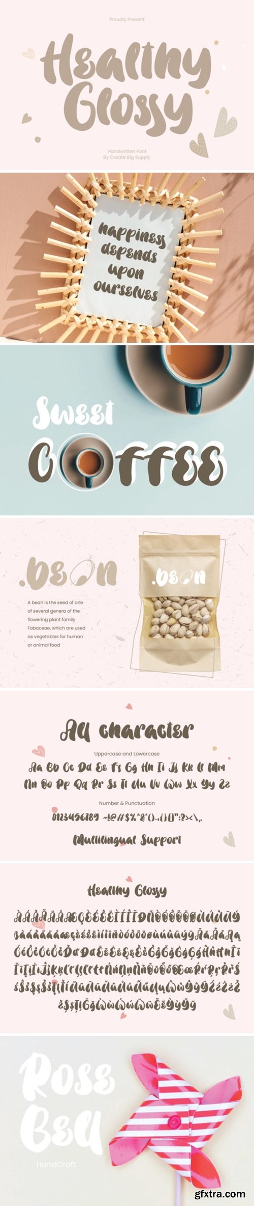 Healthy Glossy Font