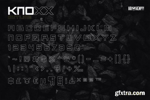 Knoxx - Sans Serif Typeface