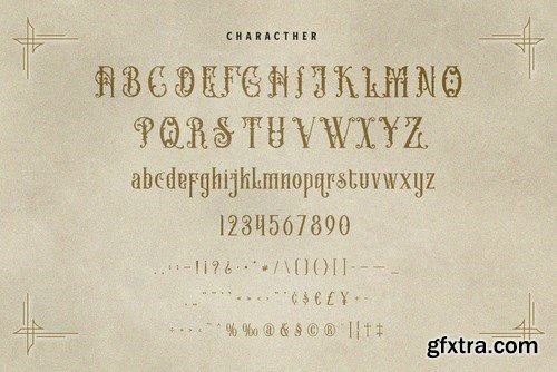 Maron King Font