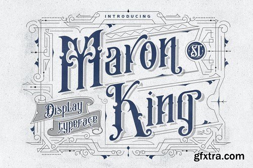 Maron King Font