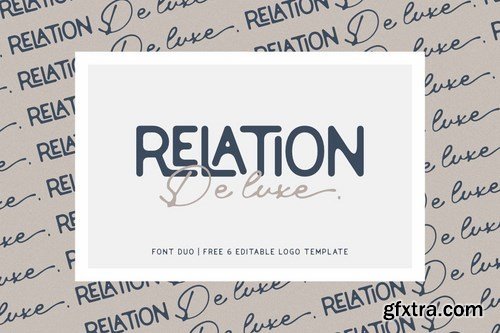 Relation De Luxe - Font Duo