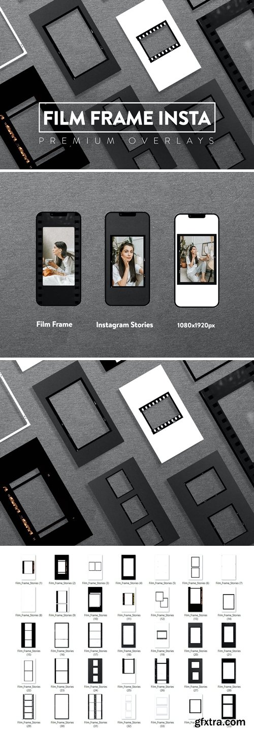 30 Film Frame Instagram Stories