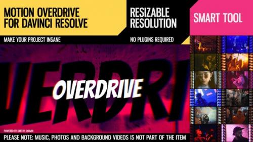 Videohive - Motion Overdrive for DaVinci Resolve - 30372470 - 30372470