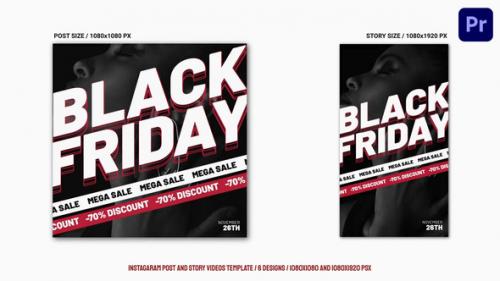 Videohive - Black Friday Instagram Promo Mogrt 72 - 34916465 - 34916465