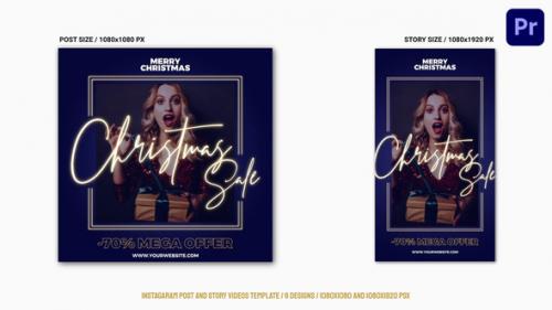 Videohive - Merry Christmas Instagram Sale Mogrt 73 - 34917305 - 34917305