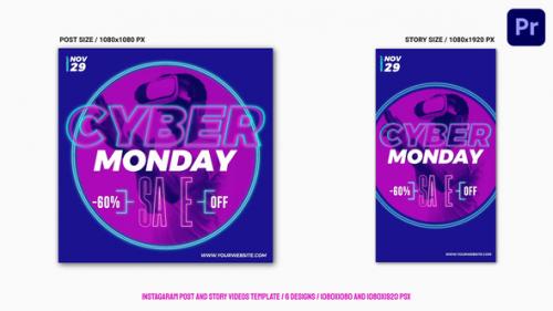 Videohive - Cyber Monday Instagram Sale Mogrt 74 - 34917344 - 34917344