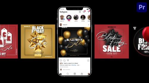 Videohive - Black Friday Instagram Promo Mogrt 77 - 34917441 - 34917441