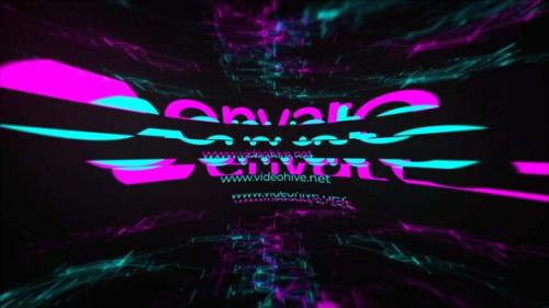 Videohive - Cyberpunk - Fast Logo Reveal - 34924341 - 34924341