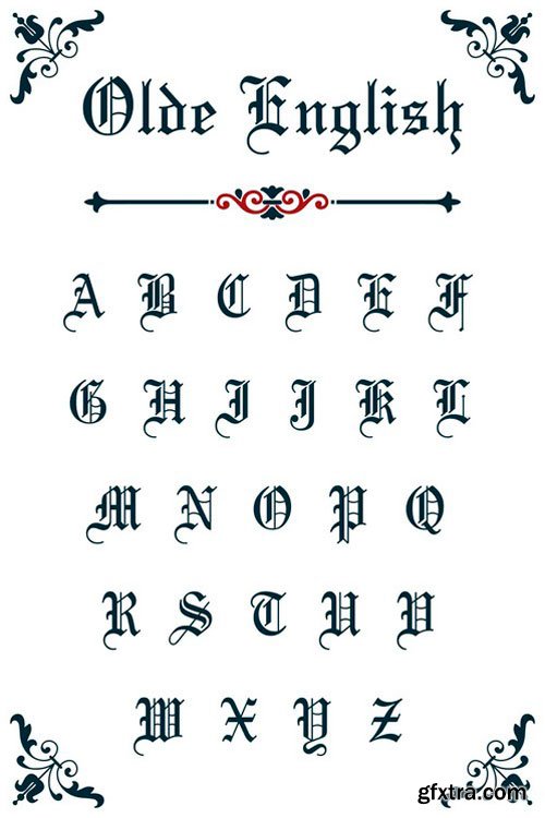 Old English Display Font