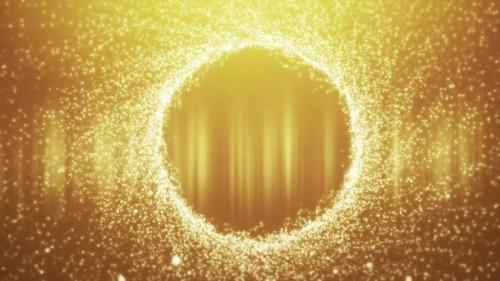 Videohive - Particle Cycle Background Loop - 34924083 - 34924083