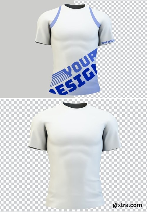 Men t-shirt mockup