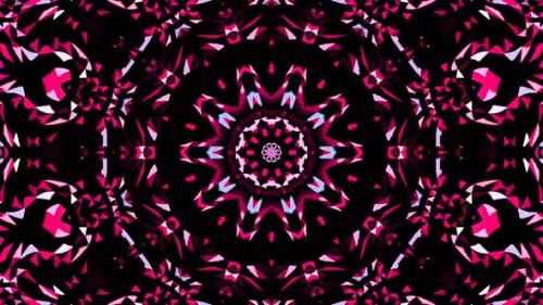 Videohive - Bright abstract light governing red color, kaleidoscope - 34925293 - 34925293