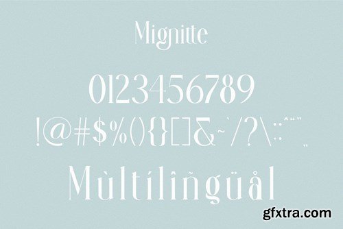 Mignitte & Houdient Duo Font