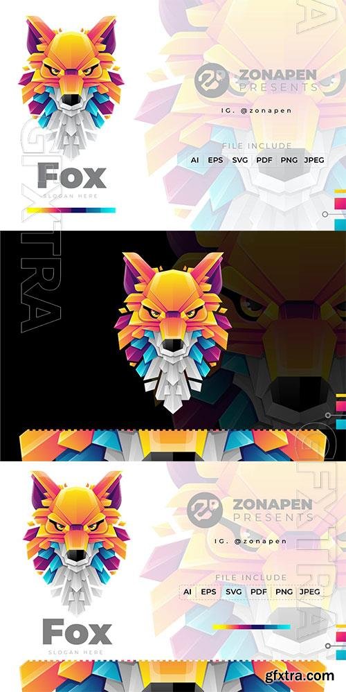 Fox Gradient Logo