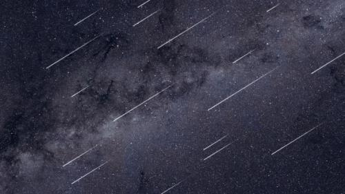 Videohive - 4k Meteor Shower - 34927308 - 34927308