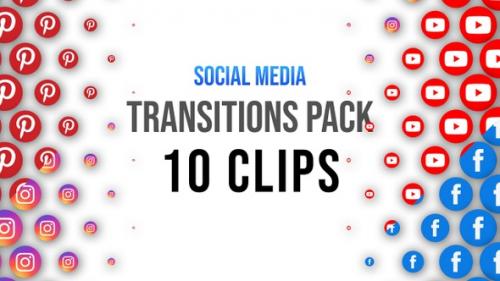 Videohive - Social Media - Linear Transitions 10 Clips - 34930196 - 34930196