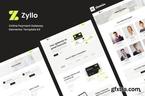 ThemeForest - Zyllo v1.0.0 - Online Payment Gateway Elementor Template Kit - 34940802