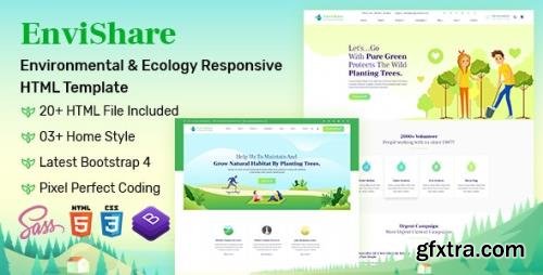 TheemForest - EnviShare v1.0.2 - Environmental Ecology Responsive Template - 24262429