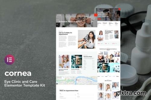 ThemeForest - Cornea v1.0.0 - Eye Clinic & Vision Care Elementor Template Kit - 34951071