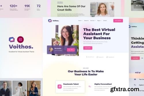 ThemeForest - Voithos v1.0.0 - Personal Virtual Assistant Elementor Template Kit - 34933832