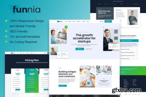 ThemeForest - Funnia v1.0.0 - Digital Agency Elementor Template Kit - 34916357