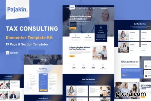 ThemeForest - Pajakin v1.0.0 - Tax Consultant & Financial Advisor Template Kit - 34842602