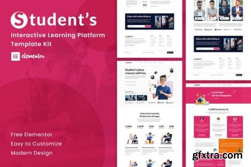 ThemeForest - Student's - Online e-Course Elementor Template Kit - 34852218