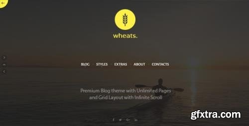 ThemeForest - Wheats v1.8 - WordPress easy blogging theme - 17306797