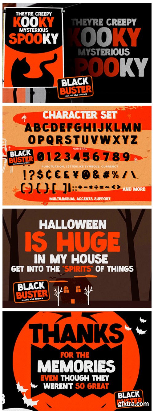 Blackbuster Font