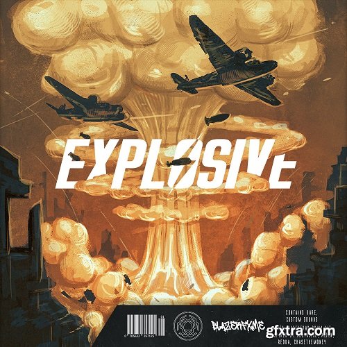 Blazerfxme Music Explosive Drum Kit WAV MiDi FL STUDiO