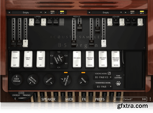 Acousticsamples B-5 Organ V3 for UVI Falcon