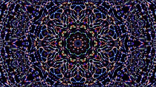 Videohive - background Bright abstract light streaks set in full color kaleidoscope - 34859280 - 34859280