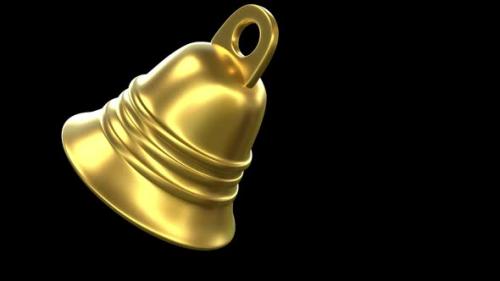 Videohive - Golden Bell Looped - 34873657 - 34873657