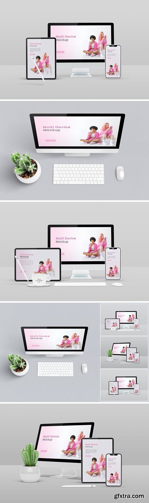 Multi Device Mockup Set