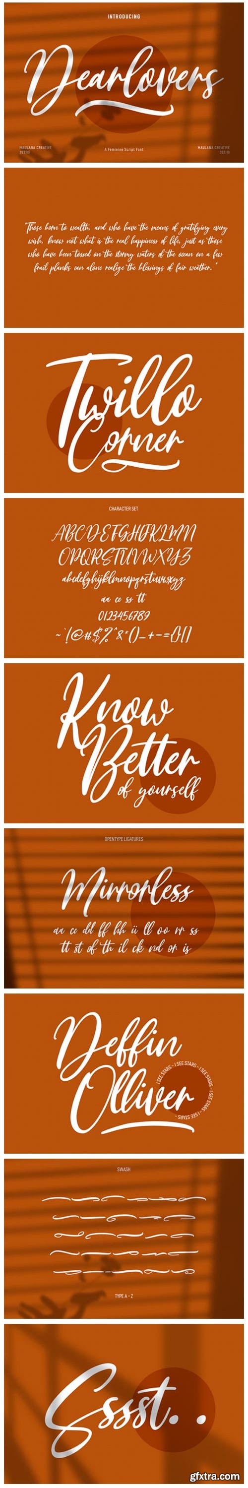 Dearlovers Font