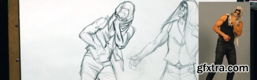 How to Use Rhythm & Gesture in Costumed Figure Drawing with Bill Perkins