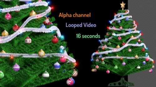 Videohive - Christmas Tree 4K - 34887349 - 34887349