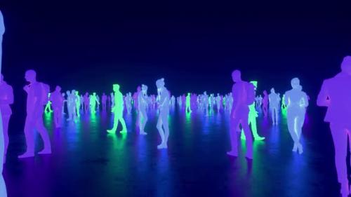 Videohive - Glowing People - 34887584 - 34887584