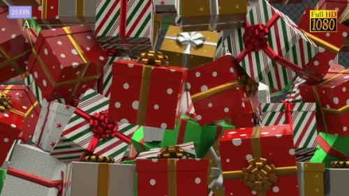 Videohive - Gift Box Animation A4 Transition HD - 34888399 - 34888399