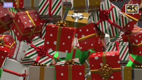 Videohive - Gift Box Animation A4 Transition 4K - 34888400 - 34888400