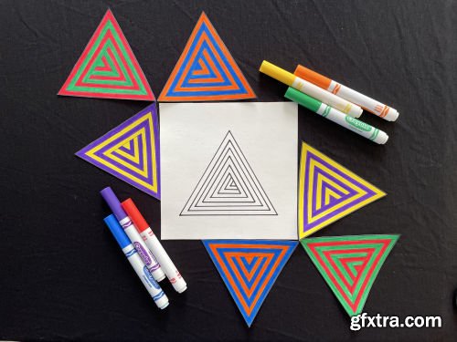 Optical Illusion Art for Kids: Draw a Triangle