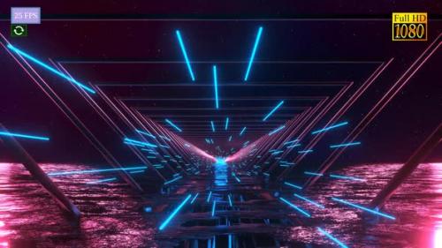 Videohive - Motion Neon Light Vj A4 HD - 34889032 - 34889032